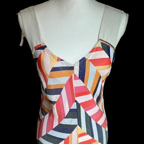 Zero + Maria Cornejo Bias Alexia Maxi Dress Size 16 - Picture 5 of 8